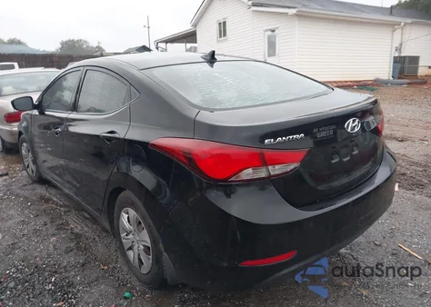 2016 Hyundai Elantra Se из США, поврежденный, VIN KMHDH4AE8GU481089